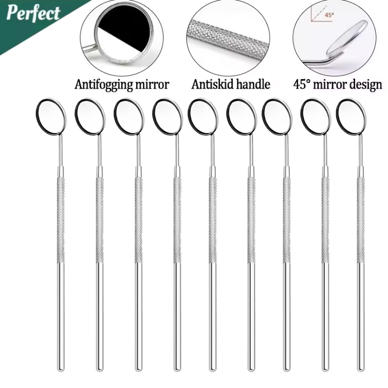Teeth Whitening Mouthwash - Dental Mirror Sickle Tartar Scaler Teeth