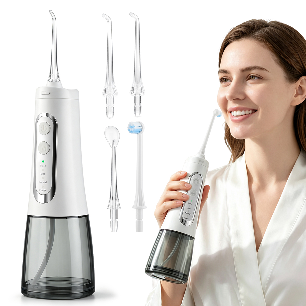 Water Flosser Cordless - Household Dental Oral Irrigator USB Rechargeable