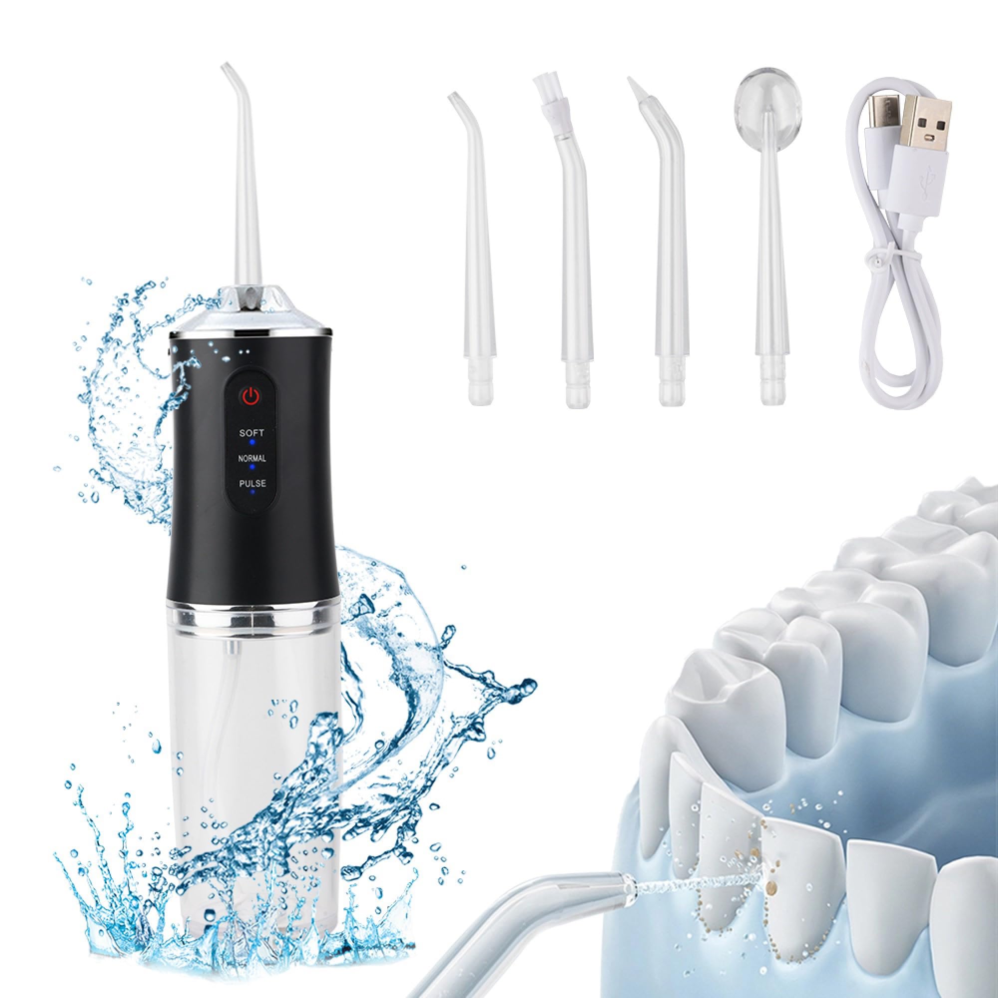 Portable Oral Irrigator Water  - Water Flosser Cordless 评论和价格