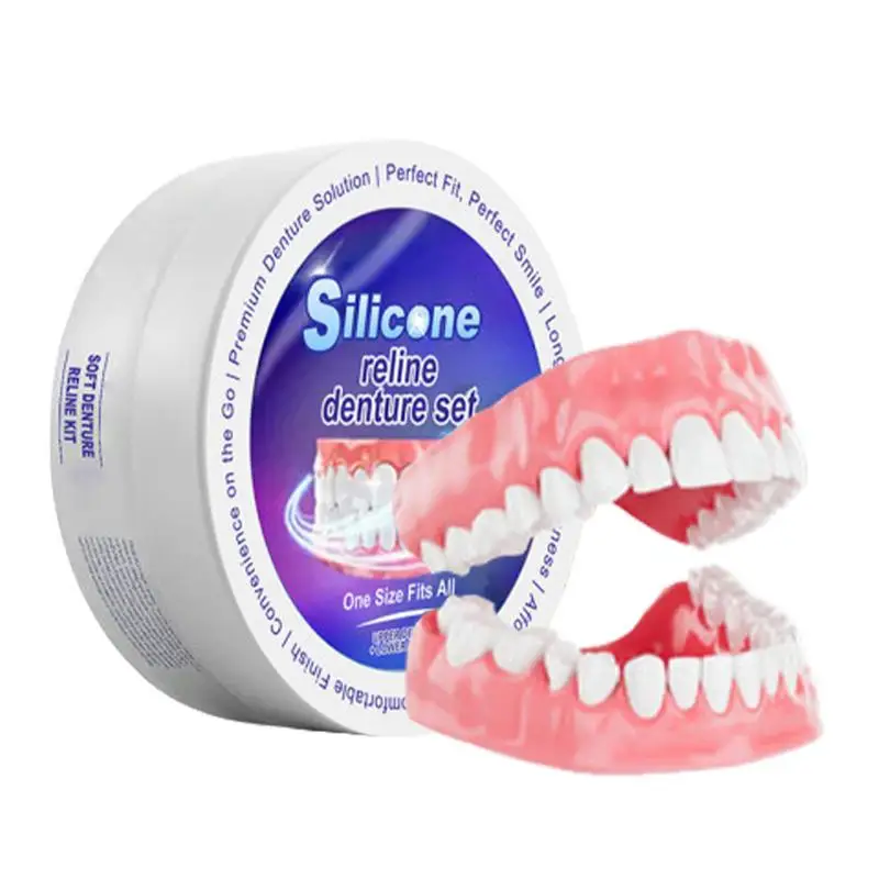 Silicone Denture Set Fit Tempo - Teeth Whitening Kit 评论和价格