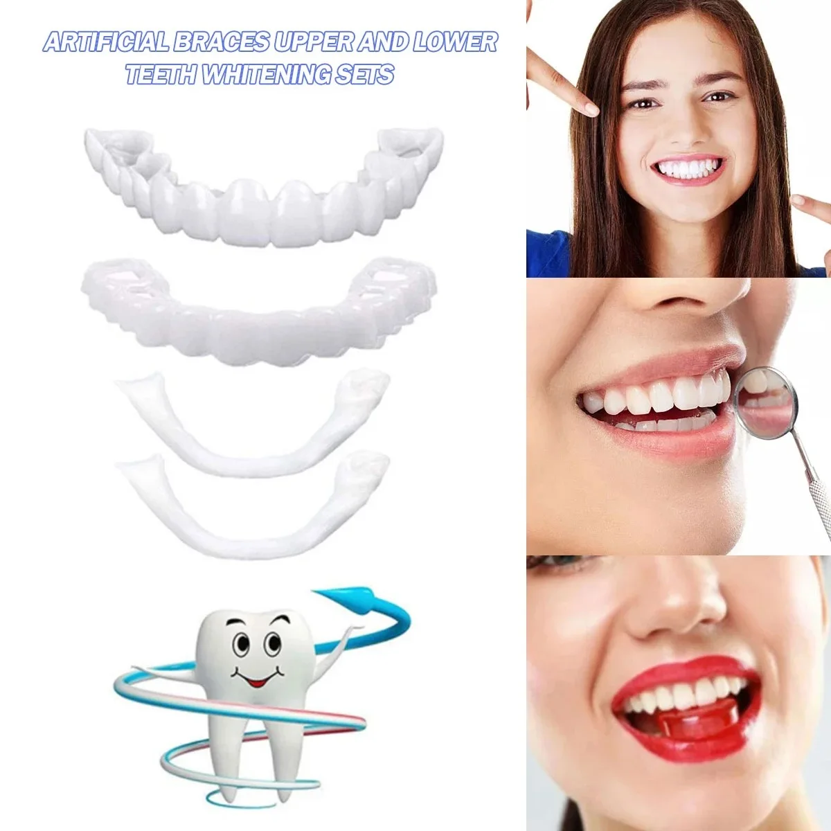 Teeth Veneers Whitening Dentur - Teeth Whitening Kit 评论和价格