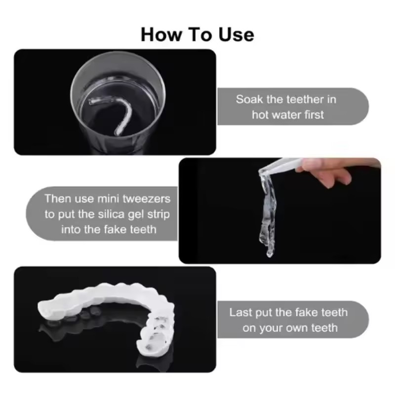 Teeth Veneers Whitening Dentur - Teeth Whitening Kit 评论和价格