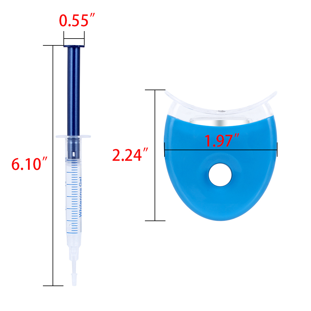 1 set Teeth Whitening 44% Pero - Teeth Whitening Light Kit 评论和价格