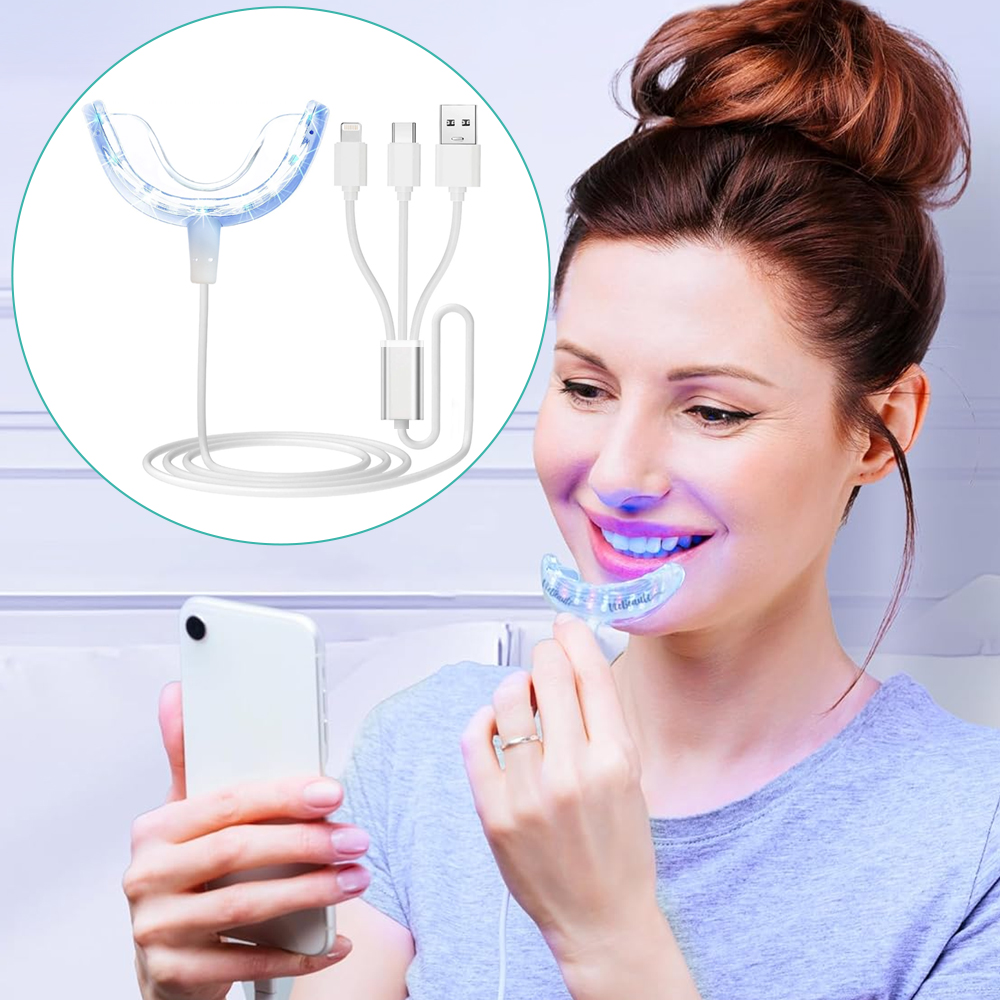Teeth Whitening Accelerator Li - Teeth Whitening Light Kit 评论和价格