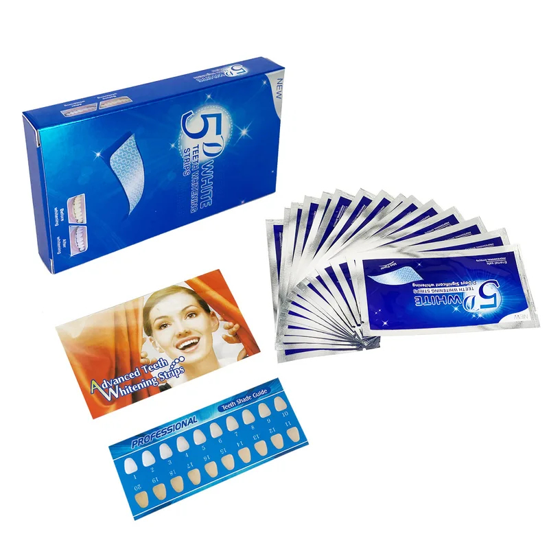 1-12pcs 5D Whitening Teeth Sti - Teeth Whitening Gel Peroxide 评论和价格