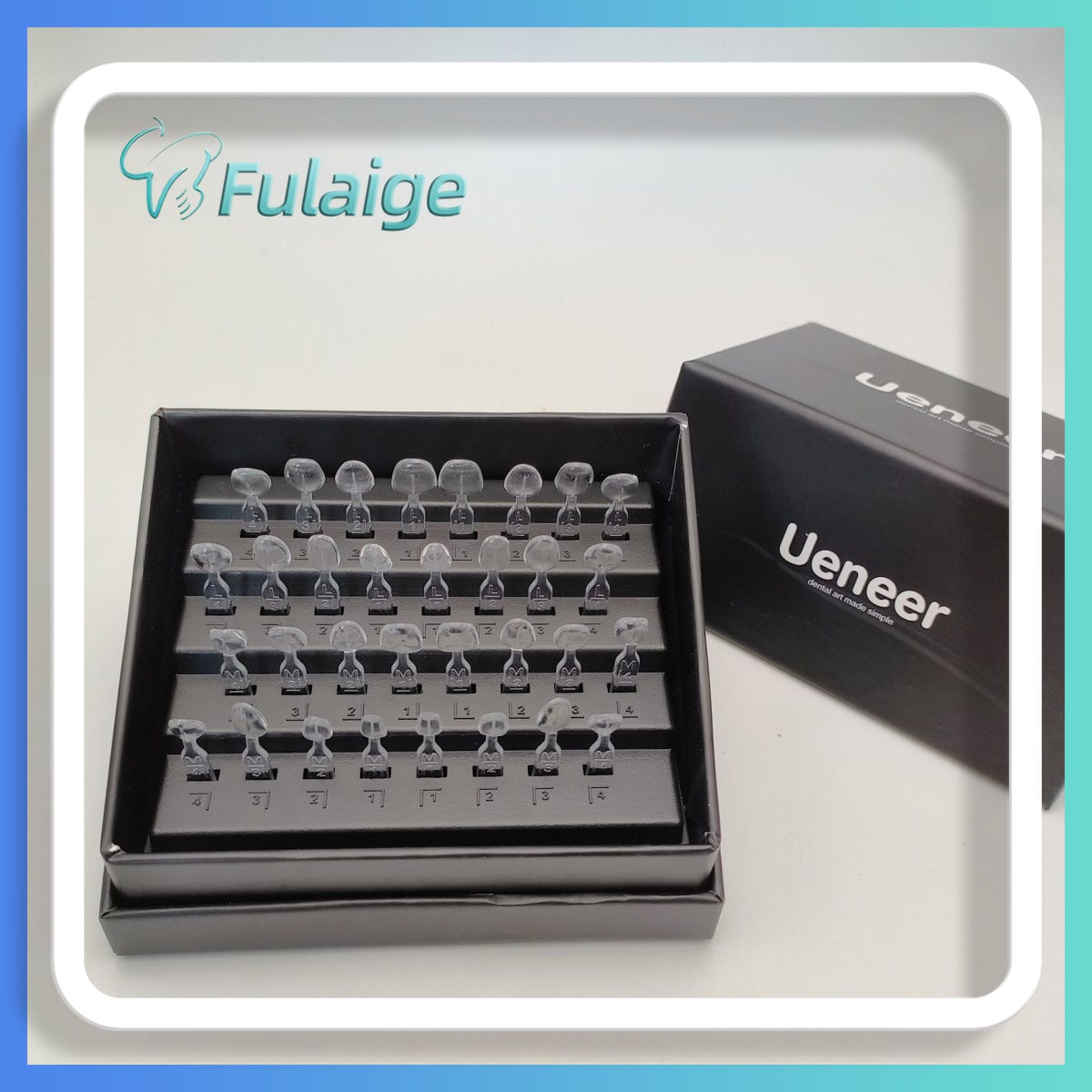 32pcs Press-On Dental Veneer M - Teeth Whitening Light Kit 评论和价格