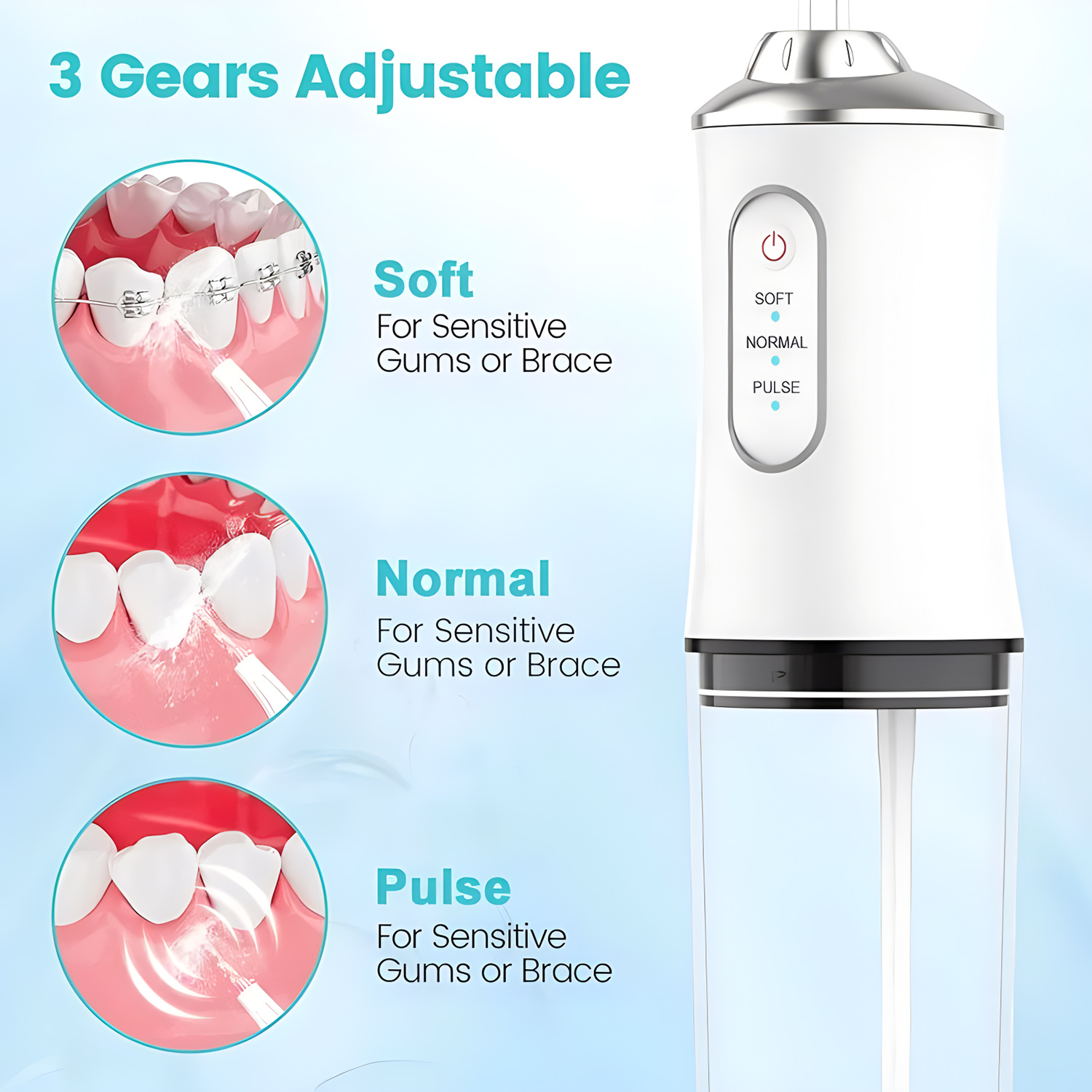 USB Portable Oral Irrigator Wa - Water Flosser Cordless 评论和价格