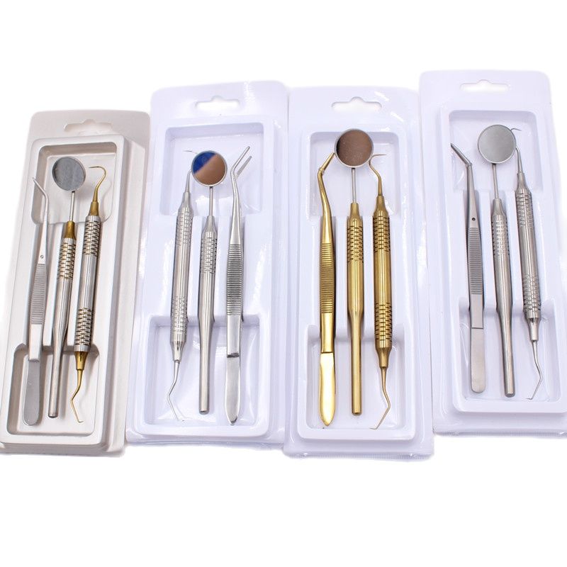 3pcs/pack Stainless Steel Dent - Teeth Whitening Kit 评论和价格