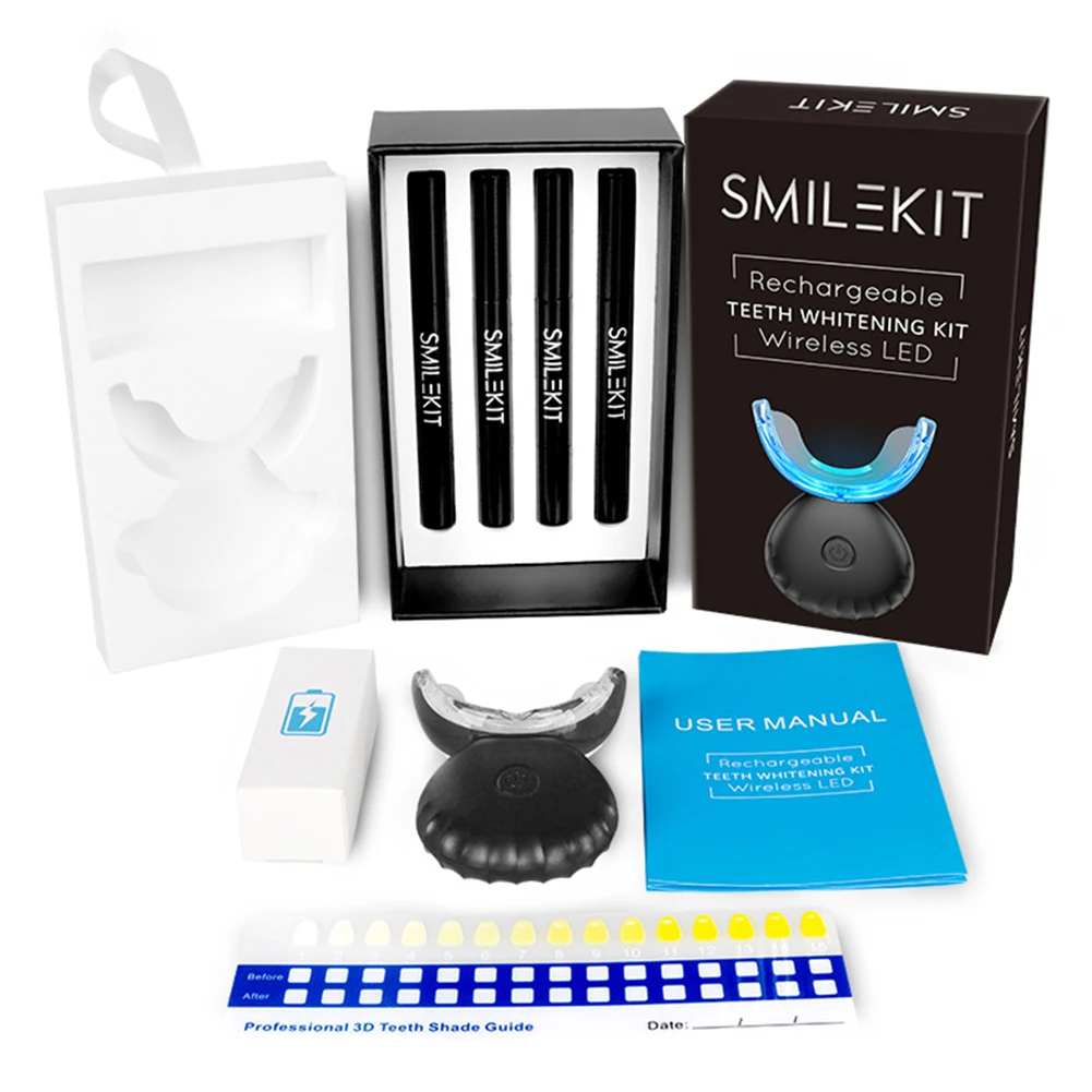 Dental Teeth Whitening Kit Min - Teeth Whitening Light Kit 评论和价格