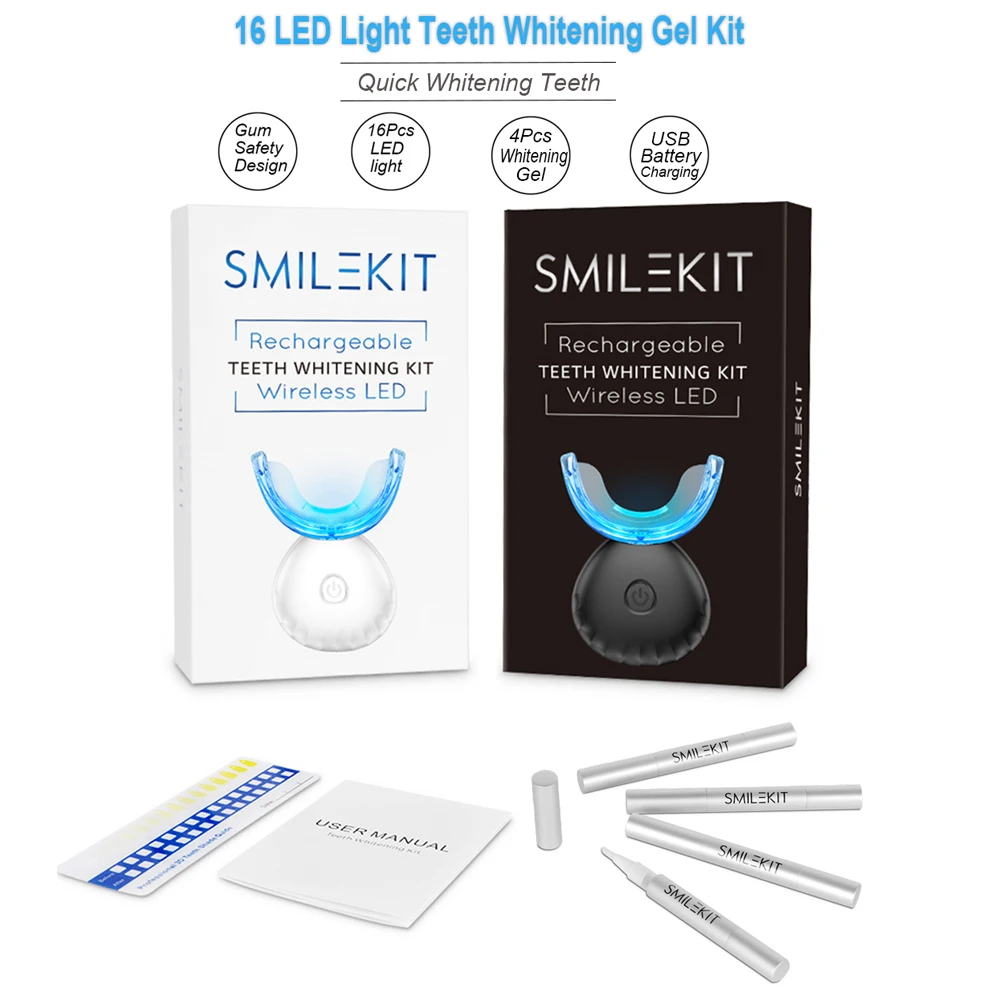 Dental Teeth Whitening Kit Min - Teeth Whitening Light Kit 评论和价格