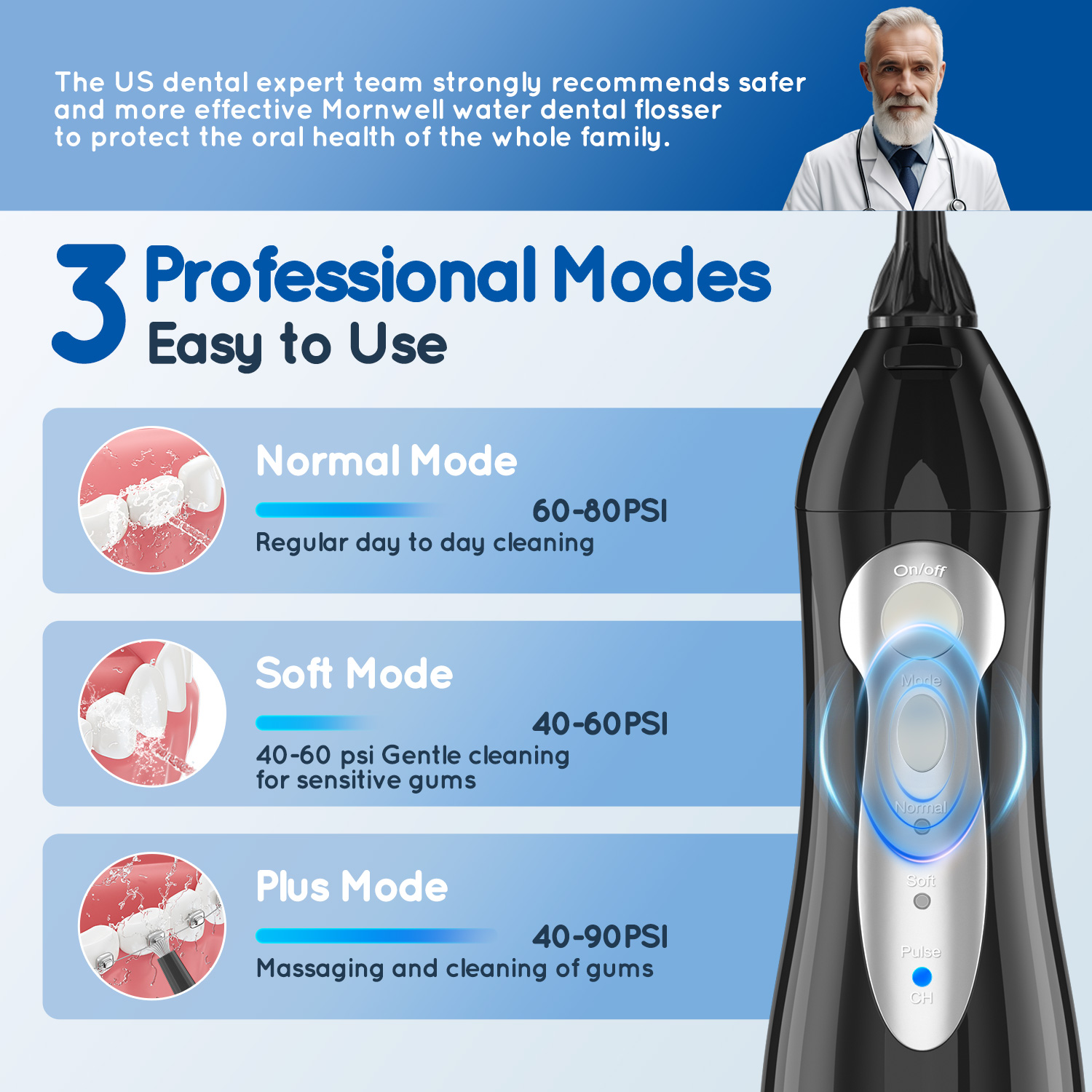 Portable Water Flosser Teethfo - Water Flosser Cordless 评论和价格