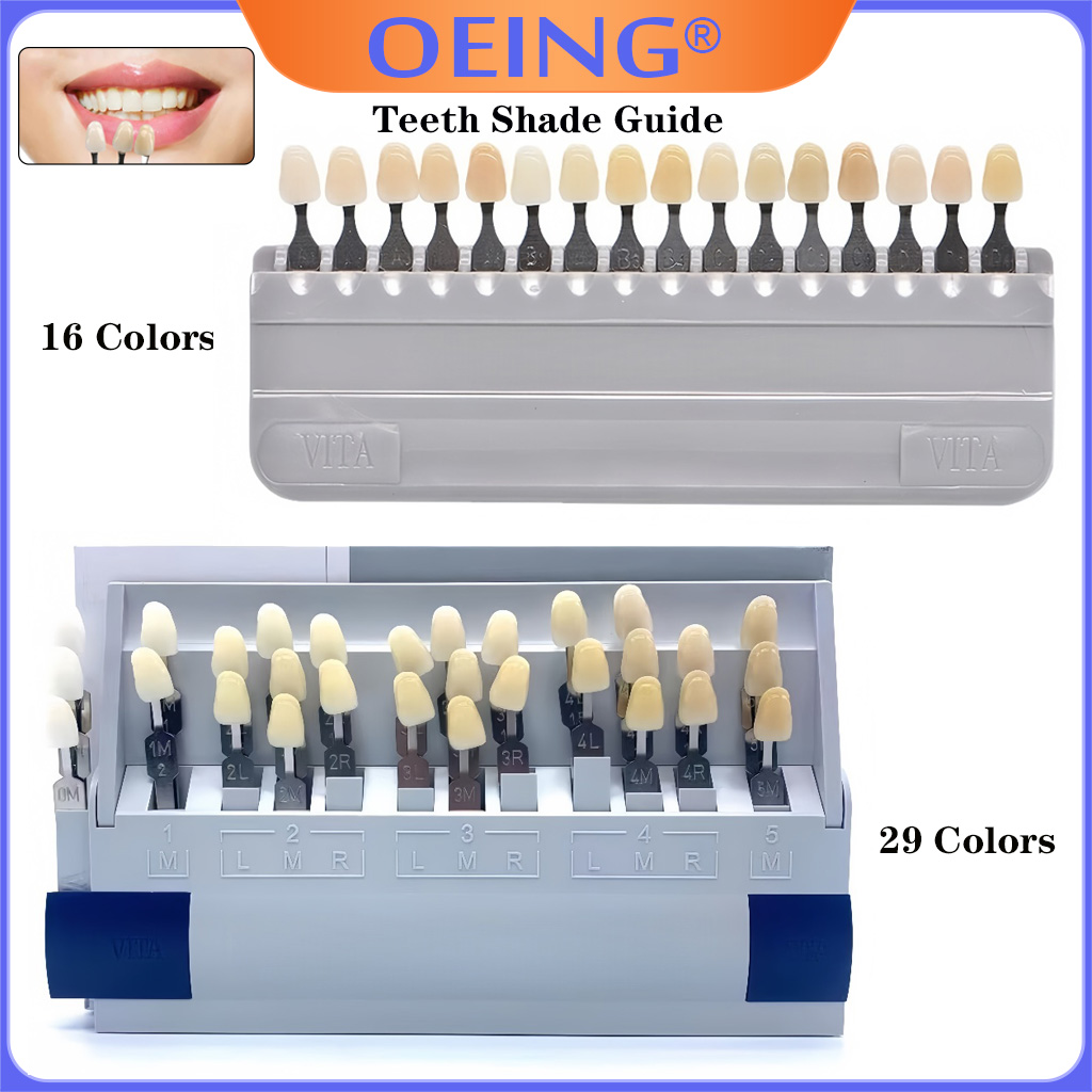 29/16 Colors Teeth Shade Guide - Teeth Whitening Kit 评论和价格