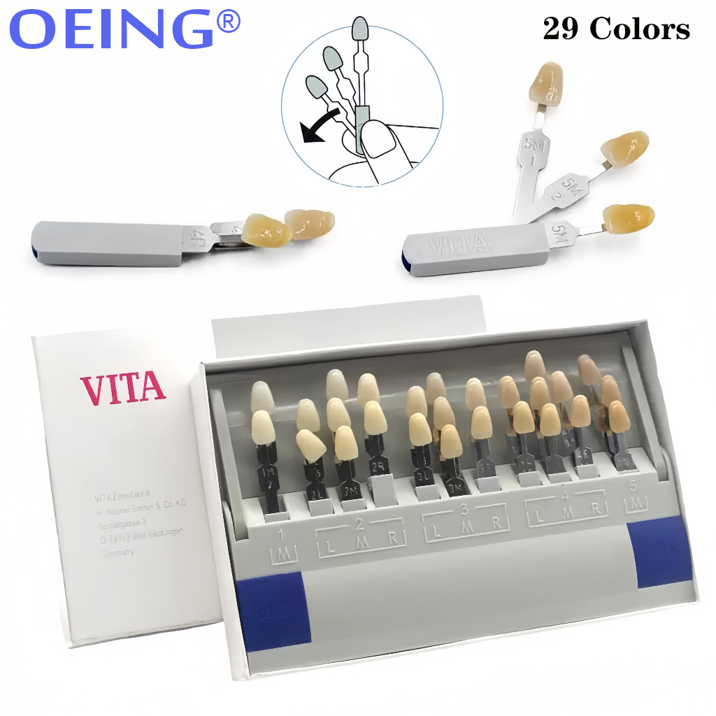 29/16 Colors Teeth Shade Guide - Teeth Whitening Kit 评论和价格