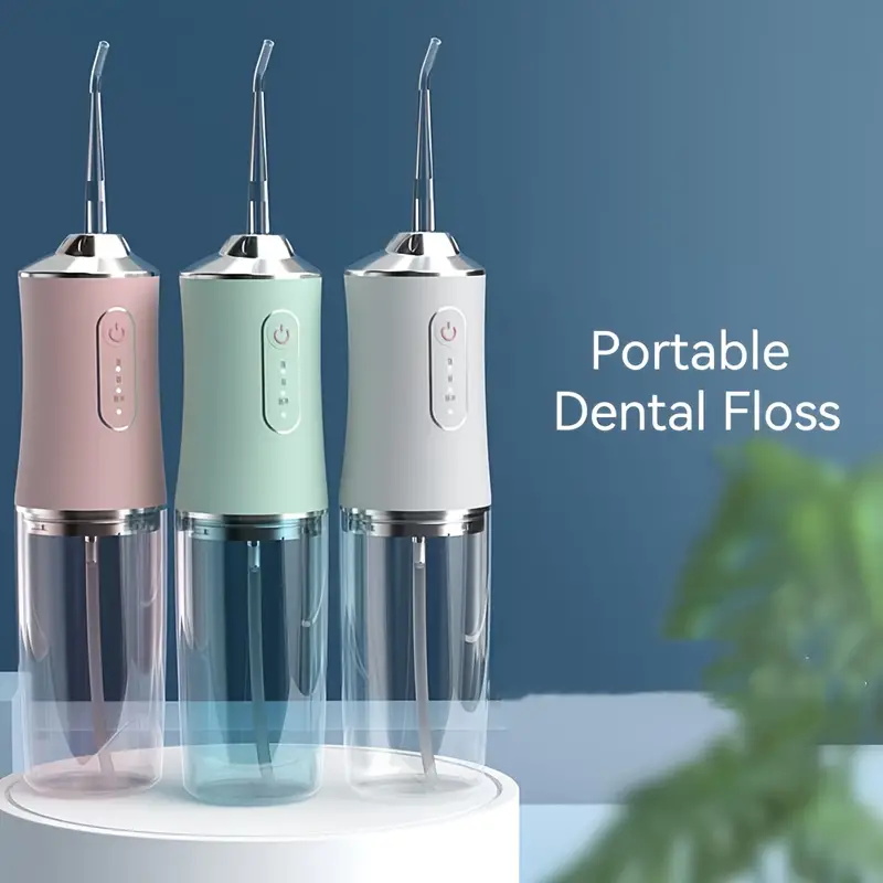 Electric Oral Irrigator Portab - Water Flosser Cordless 评论和价格