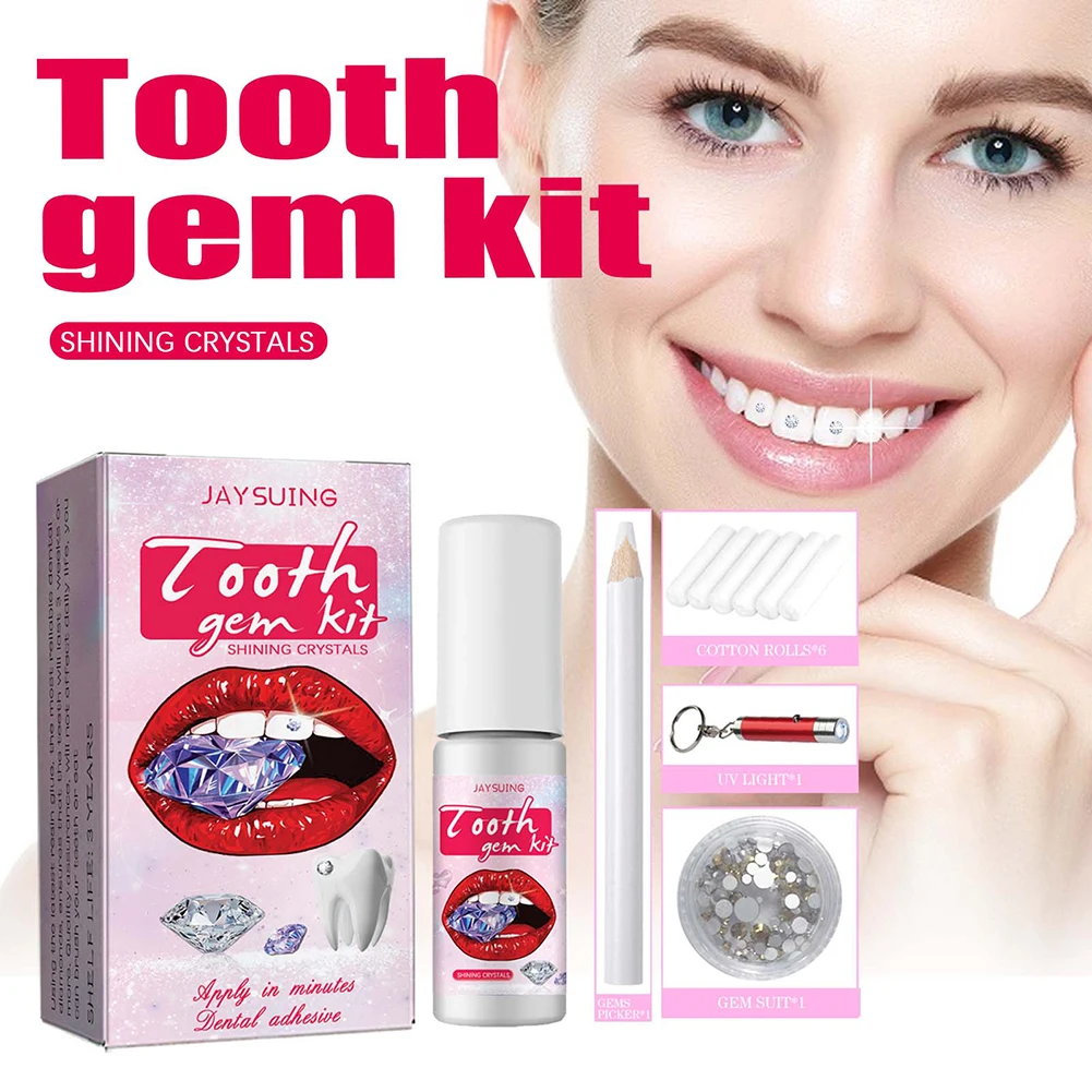 DIY Tooth Gems Kit with Crysta - Teeth Whitening Light Kit 评论和价格